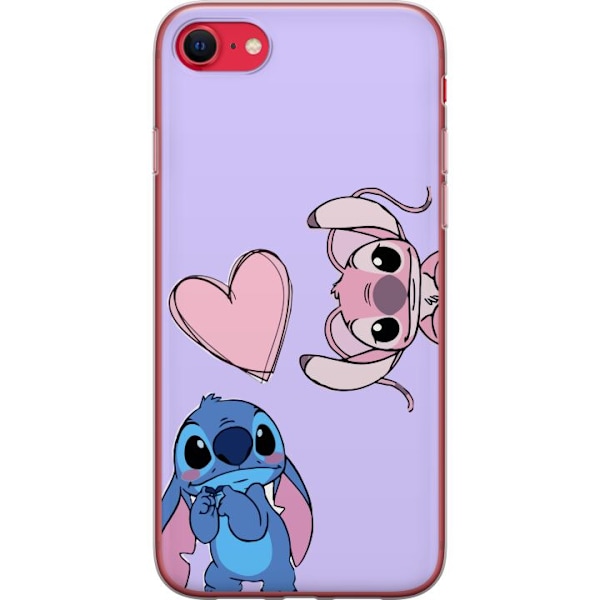 Apple iPhone SE (2020) Genomskinligt Skal Stitch Mode