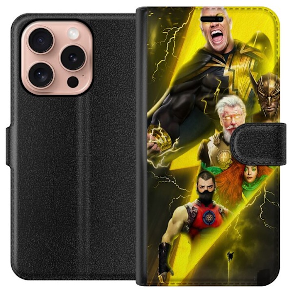 Apple iPhone 16 Pro Lommeboketui Black Adam (2022)