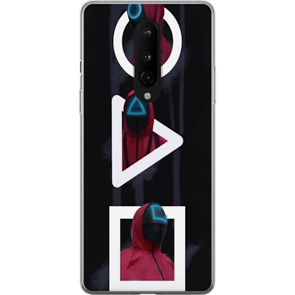 OnePlus 8 Gennemsigtig cover Blækspruttespil