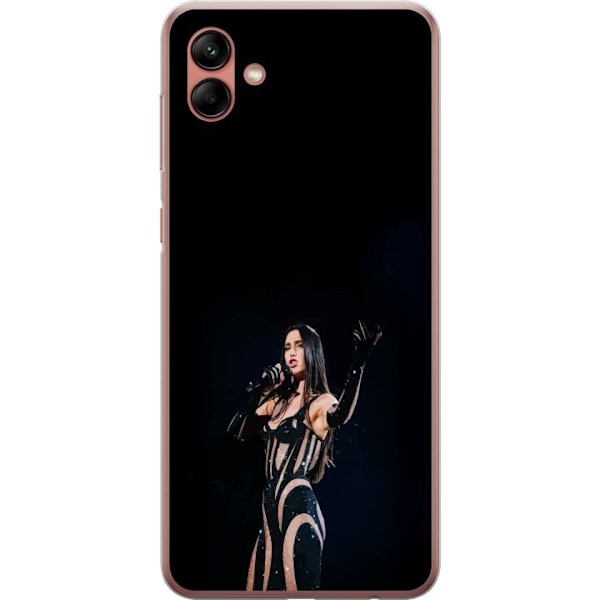 Samsung Galaxy A04 Läpinäkyvä kuori Dua Lipa – Pop Star Aesthetic