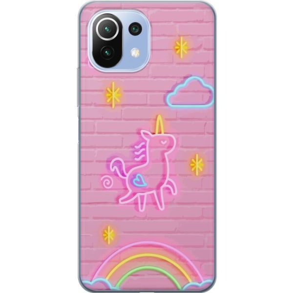 Xiaomi 11 Lite 5G NE Gennemsigtig cover Fantasihorse