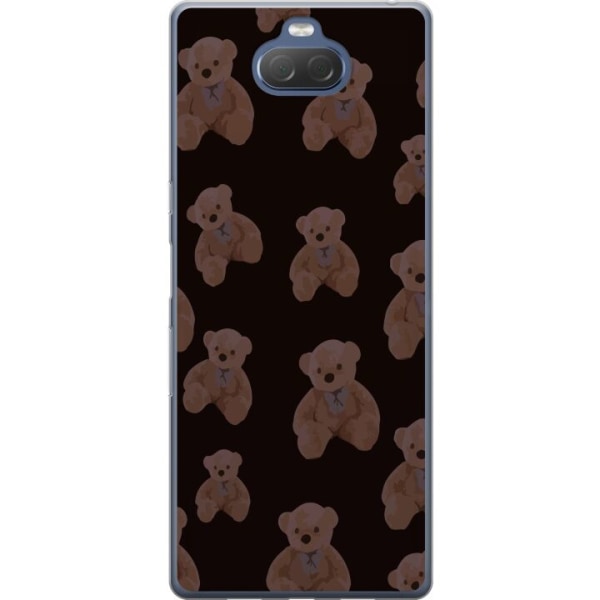 Sony Xperia 10 Plus Gennemsigtig cover En bjørn flere bjørne