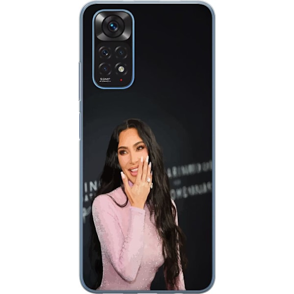 Xiaomi Redmi Note 11S Gjennomsiktig deksel Kim Kardashian –