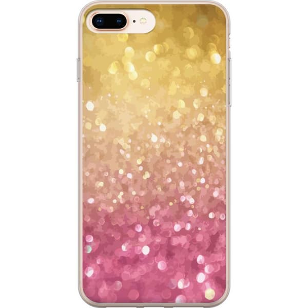 Kompatibelt Mobilskal till Apple iPhone 8 Plus Glitter