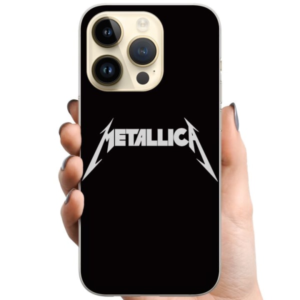 Apple iPhone 15 Pro TPU Matkapuhelimen kuori Metallica