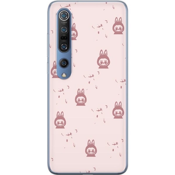 Xiaomi Mi 10 Pro 5G Gennemsigtig cover Labubu Neon Pop - Neonf