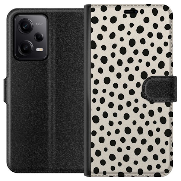 Xiaomi Redmi Note 12 Pro Plånboksfodral Dot Dance