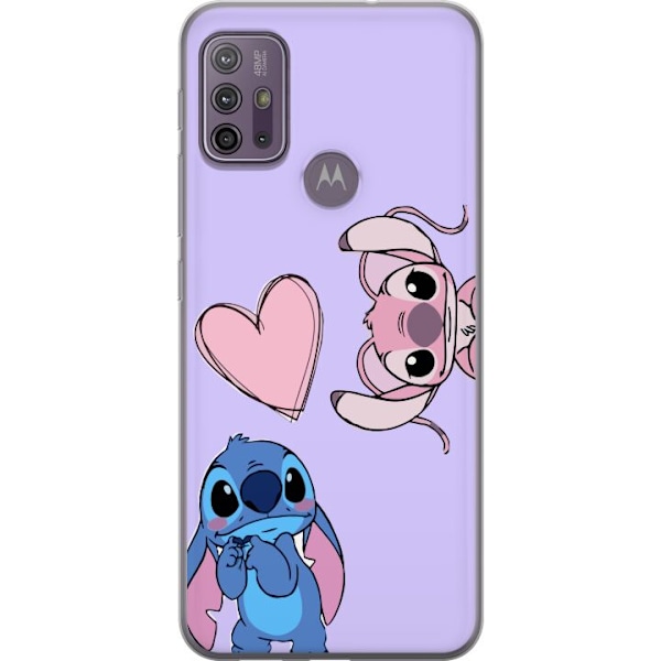 Motorola Moto G10 Läpinäkyvä kuori Stitch Mode
