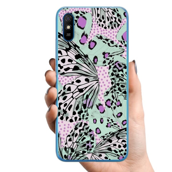 Xiaomi Redmi 9A TPU Mobilskal Leopard
