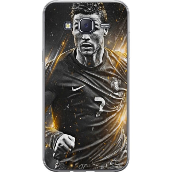 Samsung Galaxy J5 Läpinäkyvä kuori Ronaldo