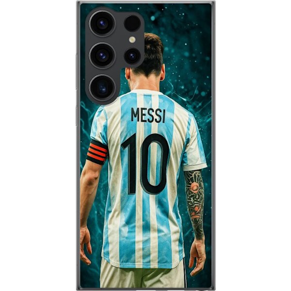 Samsung Galaxy S24 Ultra Gennemsigtig cover Messi