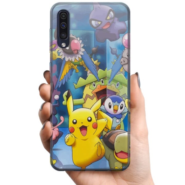 Samsung Galaxy A50 TPU Matkapuhelimen kuori Pokemon