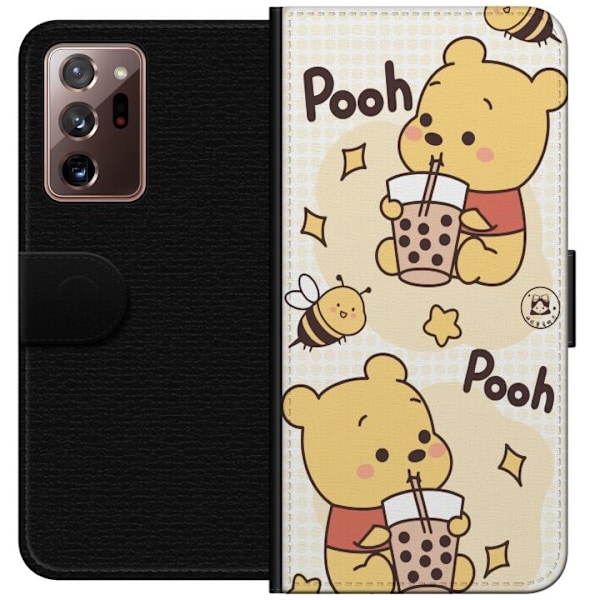 Samsung Galaxy Note20 Ultra Tegnebogsetui Nalle Pooh-stil - klassisk bjørnemotiv i en ny fortolkning