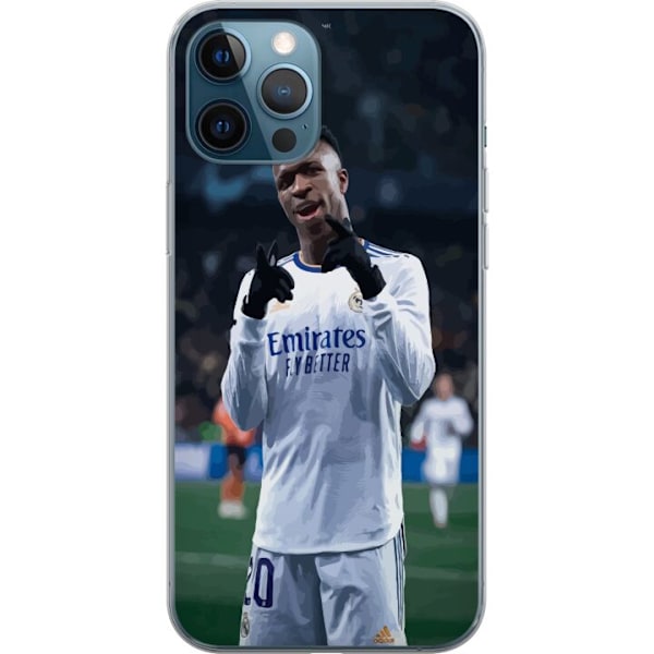 Apple iPhone 12 Pro Läpinäkyvä kuori Vinícius Júnior (Real Madrid)