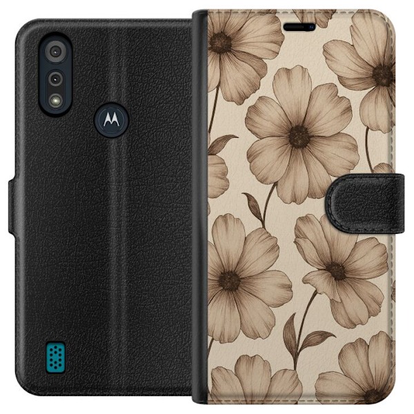 Motorola Moto E6i Tegnebogsetui Pastel Rush