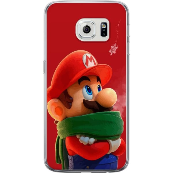 Samsung Galaxy S6 edge Läpinäkyvä kuori Super Mario Bros