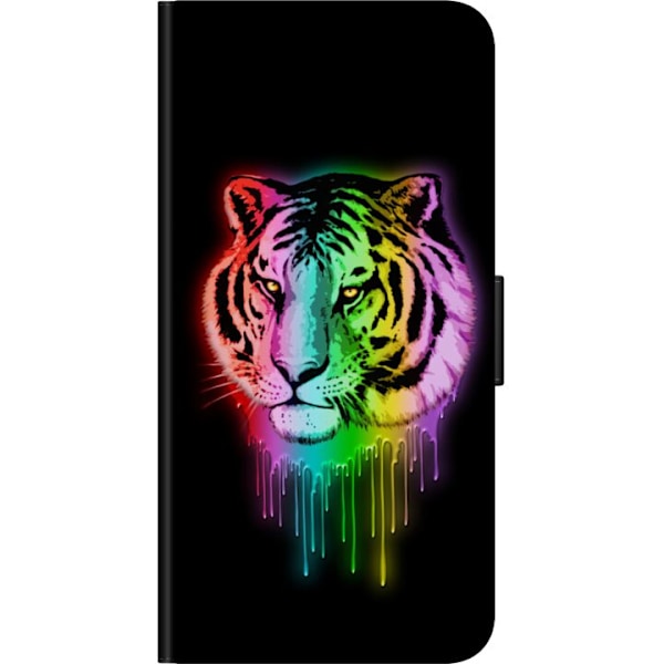 OnePlus 7T Tegnebogsetui Tiger