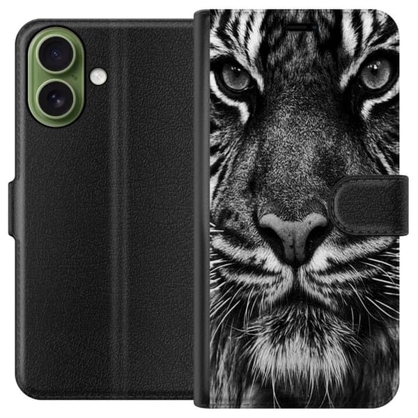 Kompatibelt Plånboksfodral till Apple iPhone 17 Tiger