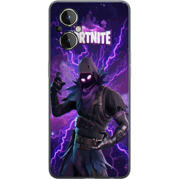 OnePlus Nord N20 5G Läpinäkyvä kuori Fortnite Raven