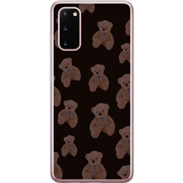 Samsung Galaxy S20 Gennemsigtig cover En bjørn flere bjørne