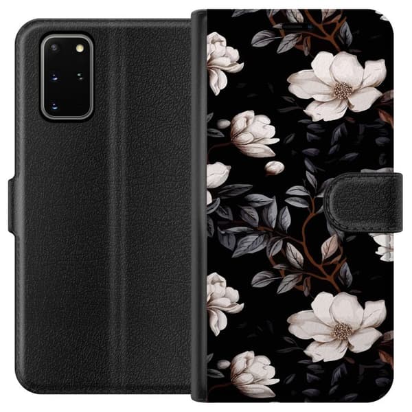 Yhteensopiva Lompakkokotelo Samsung Galaxy S20+ Kukat