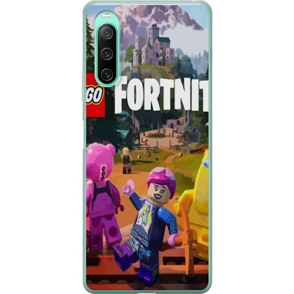 Sony Xperia 10 IV Läpinäkyvä kuori Fortnite