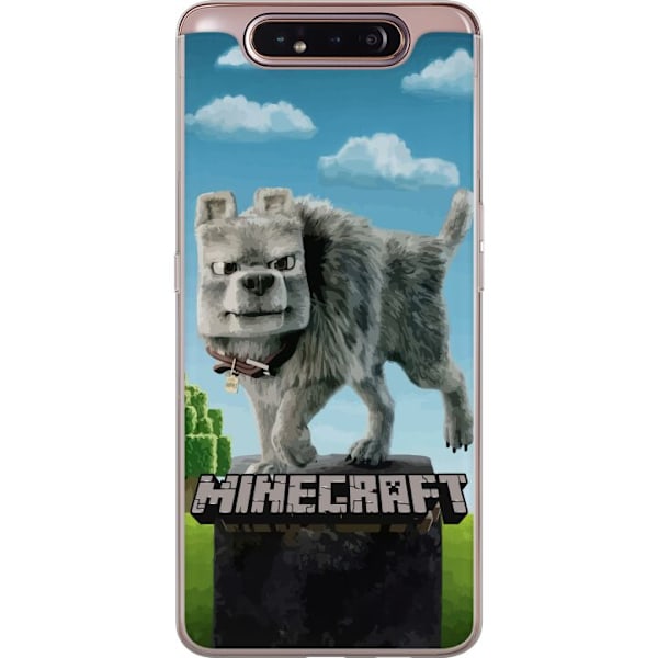 Samsung Galaxy A80 Läpinäkyvä kuori A Minecraft Movie