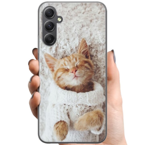Samsung Galaxy A24 4G TPU Mobildeksel Kitty Genser 3ee2 | Fyndiq