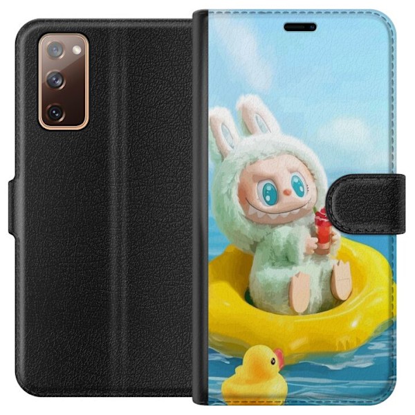 Samsung Galaxy S20 FE Tegnebogsetui Labubu Stripe Attack - Str