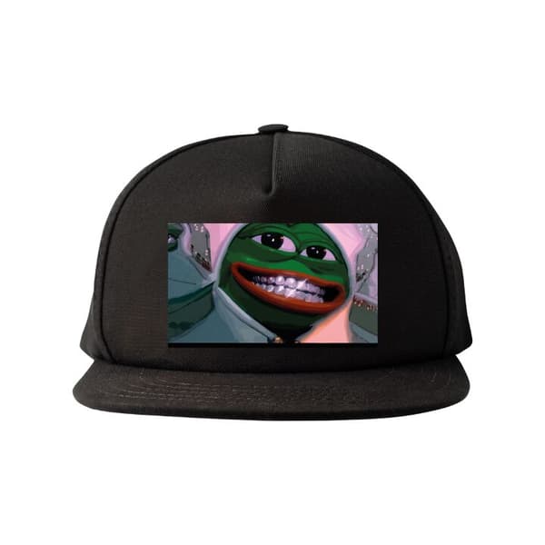 Snapback-lippalakki musta one size