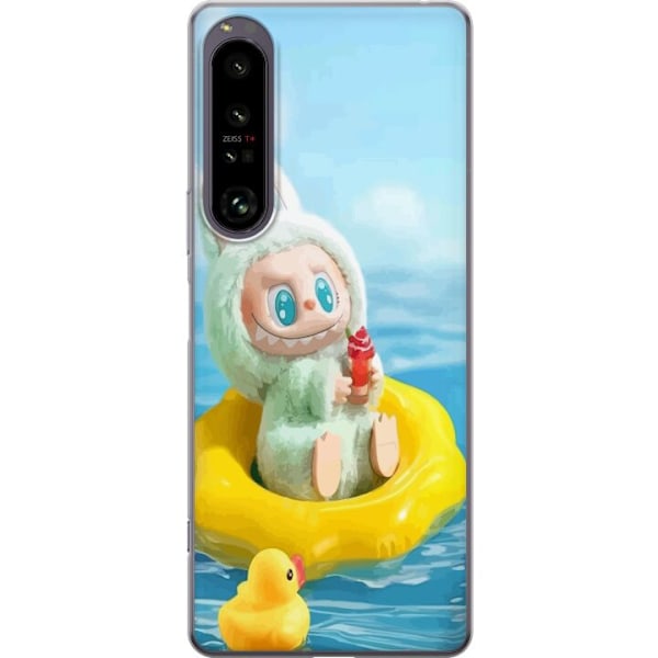 Sony Xperia 1 IV Gjennomsiktig deksel Labubu Macaron-serien