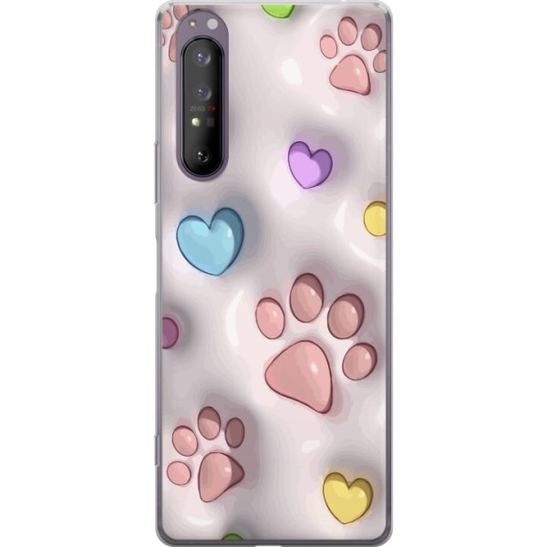 Sony Xperia 1 II Gennemsigtig cover Fluffy Poter