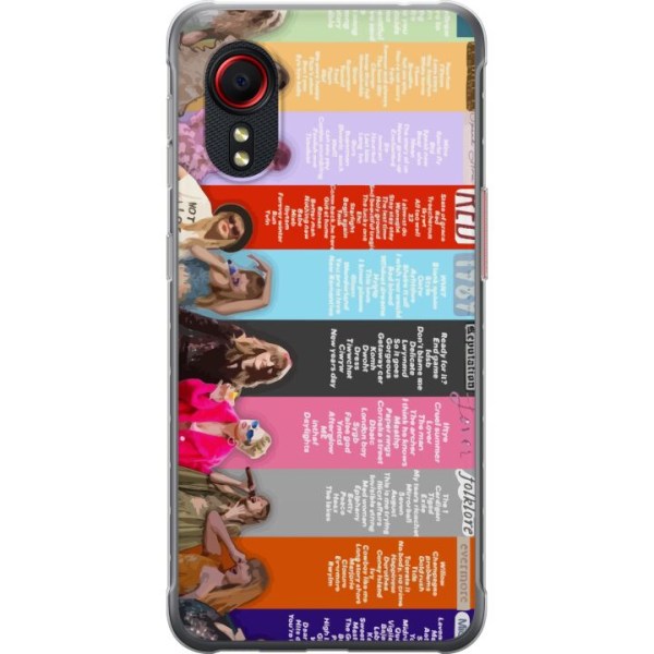 Samsung Galaxy Xcover 5 Genomskinligt Skal Taylor Swift - Mix