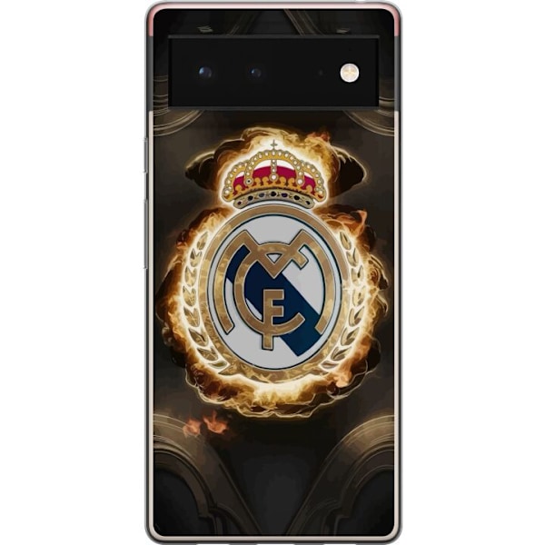 Google Pixel 6 Gjennomsiktig deksel Real Madrid