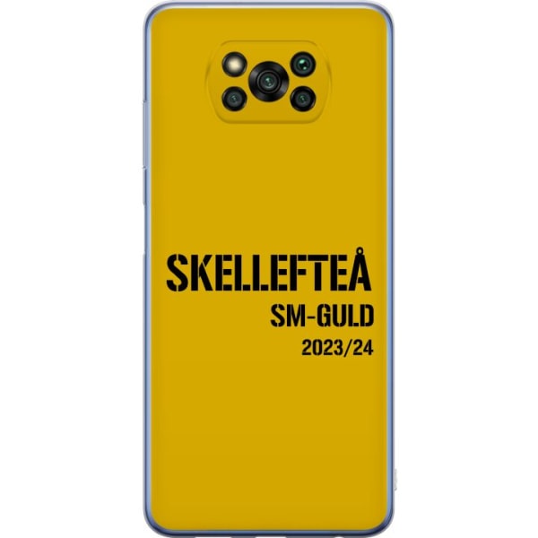 Xiaomi Poco X3 Pro Gjennomsiktig deksel Skellefteå SM GULL