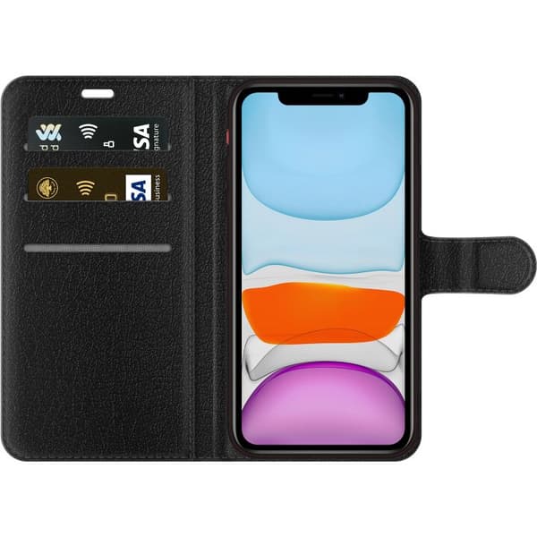 Kompatibelt Lommeboketui til Apple iPhone 11 Ulv