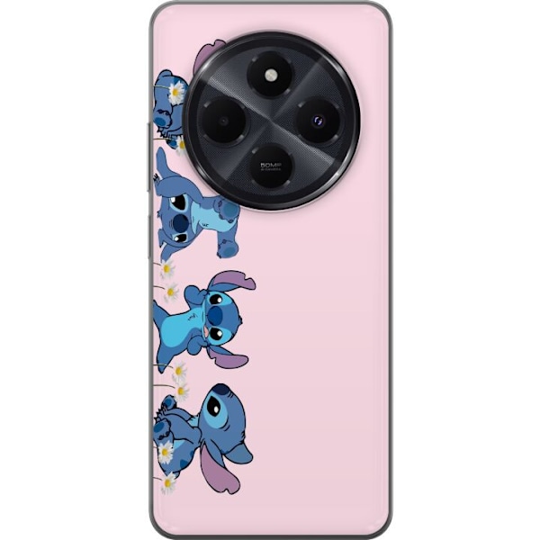 Xiaomi Redmi A4 Läpinäkyvä kuori  Stitch Nauru & Leikki –