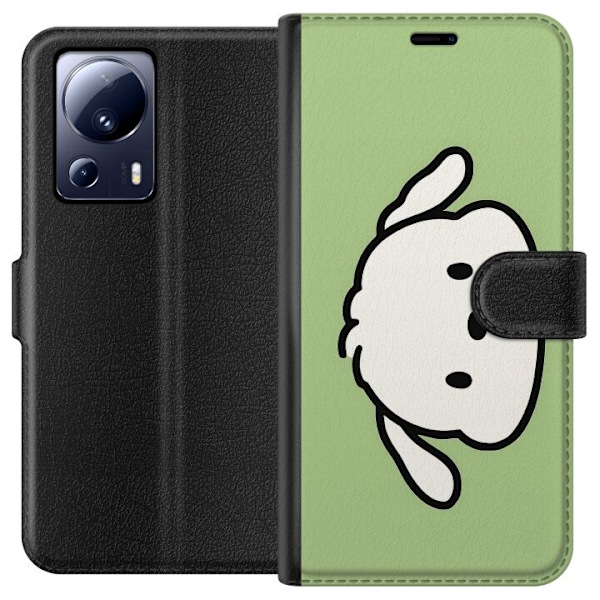 Xiaomi 13 Lite Lompakkokotelo Snoopy Flip