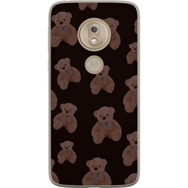 Motorola Moto G7 Play Gennemsigtig cover En bjørn flere bjør