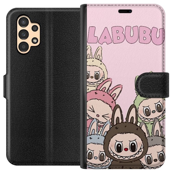 Samsung Galaxy A13 Lompakkokotelo Labubu Classics