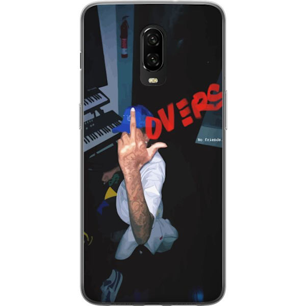 OnePlus 6T Gennemsigtig cover Kærlighed Mystik Design Romantisk Motiv Populært Grafisk Mønster Mode Stil