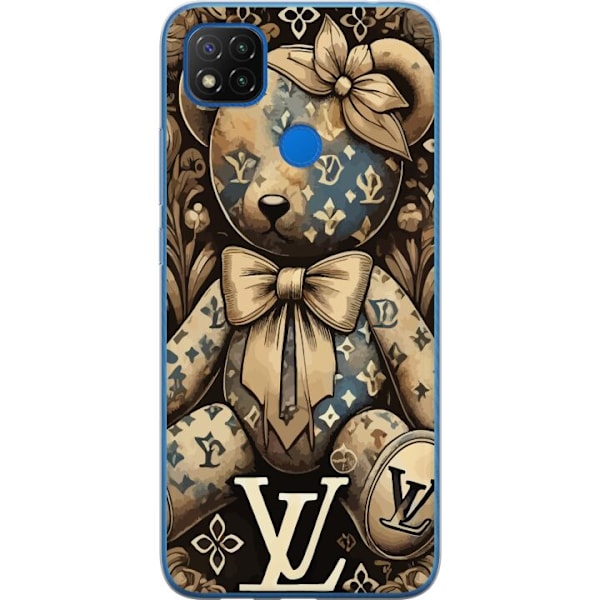 Xiaomi Redmi 9C NFC Läpinäkyvä kuori Teddy Vuitton