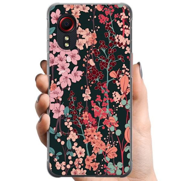 Samsung Galaxy Xcover 5 TPU Mobilskal Blommor