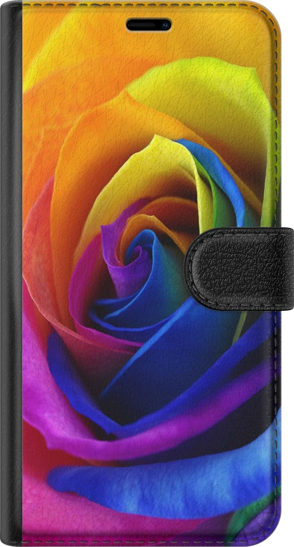 Kompatibelt Plånboksfodral till Apple iPhone 11 Rainbow Rose