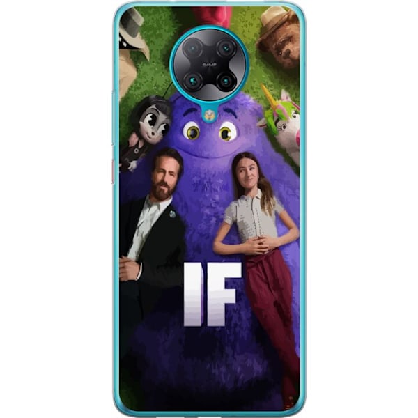 Xiaomi Poco F2 Pro Läpinäkyvä kuori IF: Låtsaskompisar