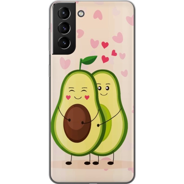 Samsung Galaxy S21+ 5G Gennemsigtig cover Avokado Kærlighed