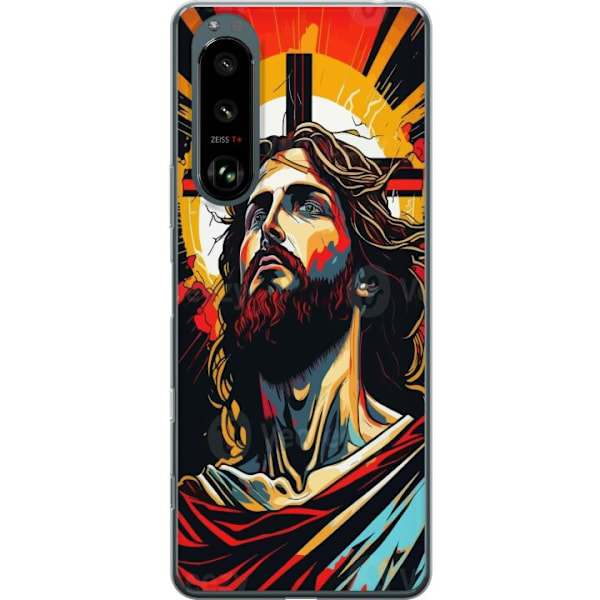 Sony Xperia 5 III Läpinäkyvä kuori Jeesus ja Kortti - uskon