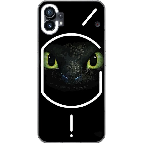 Nothing Phone (1) Läpinäkyvä kuori Miten kouluttaa lohikäärmeesi