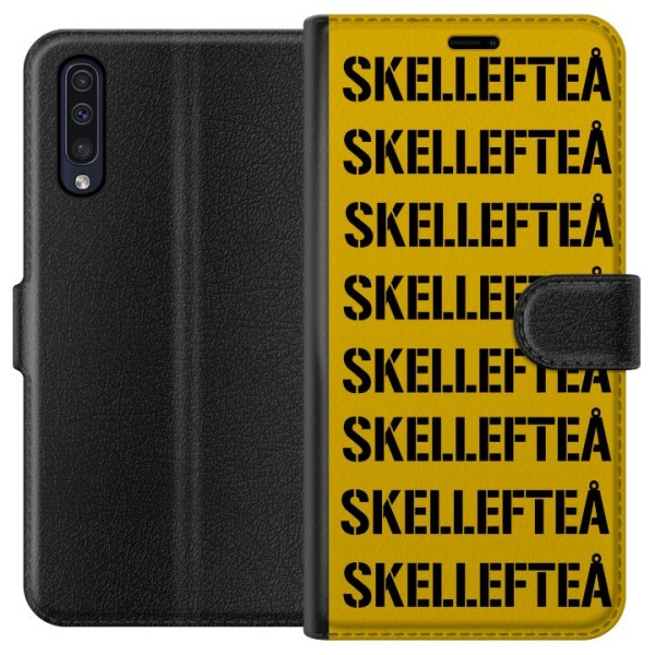 Samsung Galaxy A50 Plånboksfodral Skellefteå SM GULD