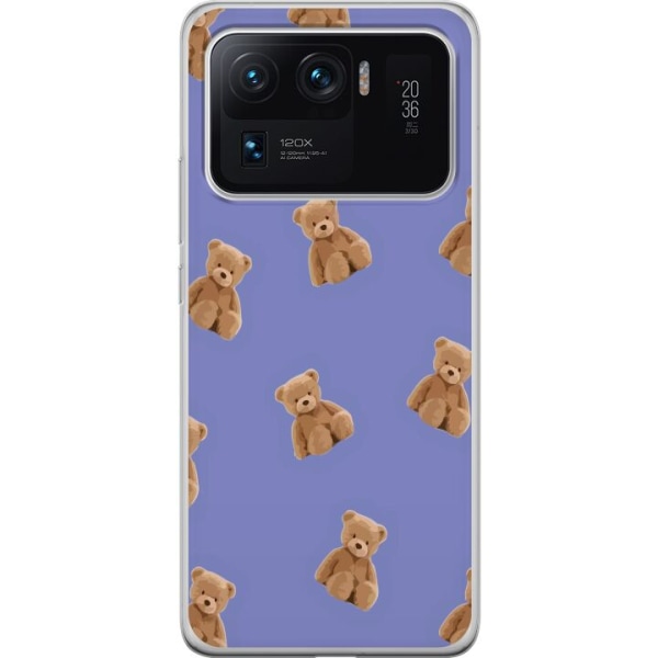 Xiaomi Mi 11 Ultra Gennemsigtig cover Flyvende bjørne